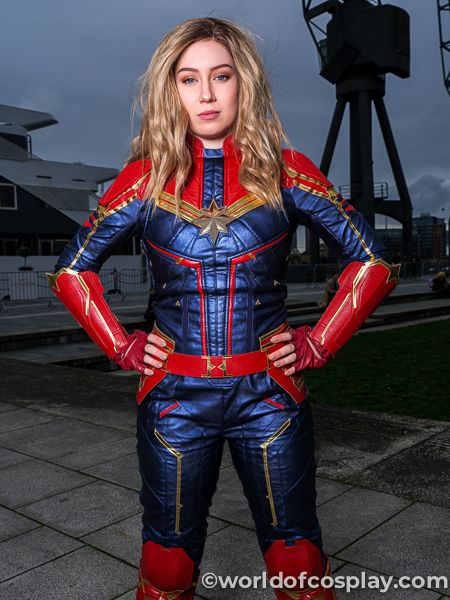 @forest_thane as Captain Marvel, MCM London Comic Con October 2019.