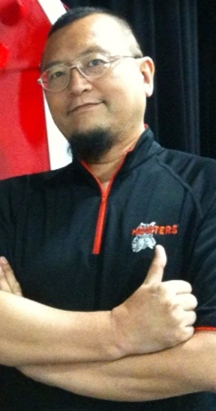 Nobuyuki Takahashi, the fella credited with creating the term 'Cosplay', in 1984.