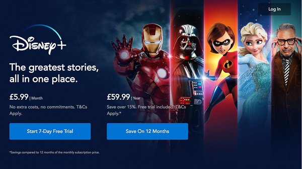 Disney's on-demand channel. Cosplay inspiration 24-7.