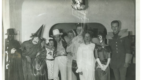 Cosplay at the 1946 WorldCon masquerade.